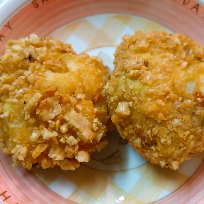 お弁当用 煎餅衣のコロッケ レシピ 作り方 By のん786 楽天レシピ お弁当用 煎餅衣のコロッケ レシピ 作り方 By のん786 楽天レシピ